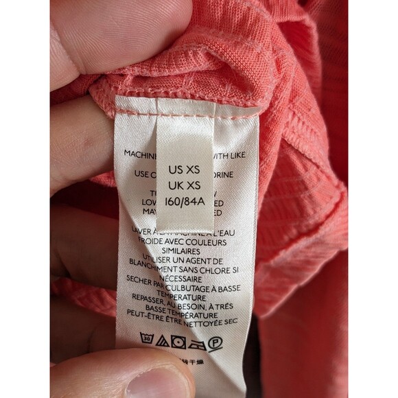 NWT Free People Elise Puff Sleeve Tunic Top Smocked Crop Boho Womens XS - Picture 10 of 11